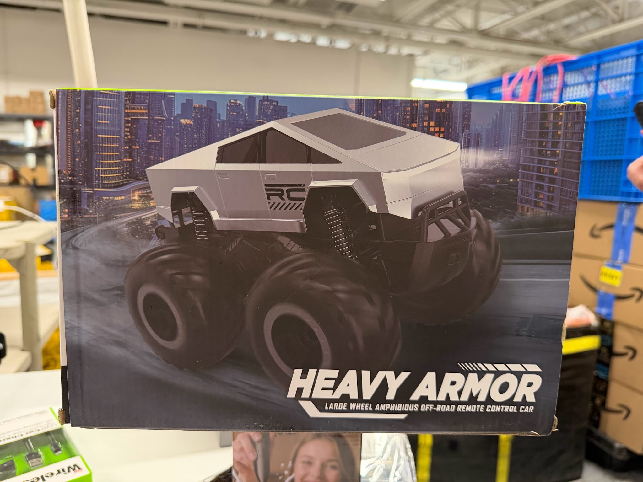 Amphibious RC Truck
